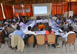 Participants at Ethiopia's SABER workshop<br /> August 2015